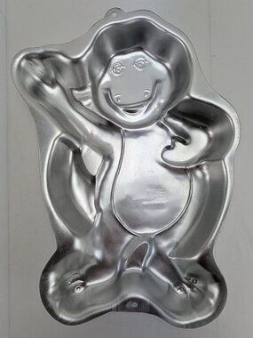 Vintage Wilton Cake Pan Barney 1996 Baking Birthday Party 2105-6703 Dinosaur